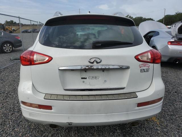 JN1BJ0HP6DM430463 - 2013 INFINITI EX37 BASE WHITE photo 6