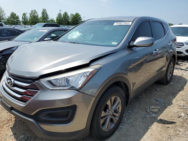 5XYZTDLB0FG232832 - 2015 HYUNDAI SANTA FE GRAY photo 1