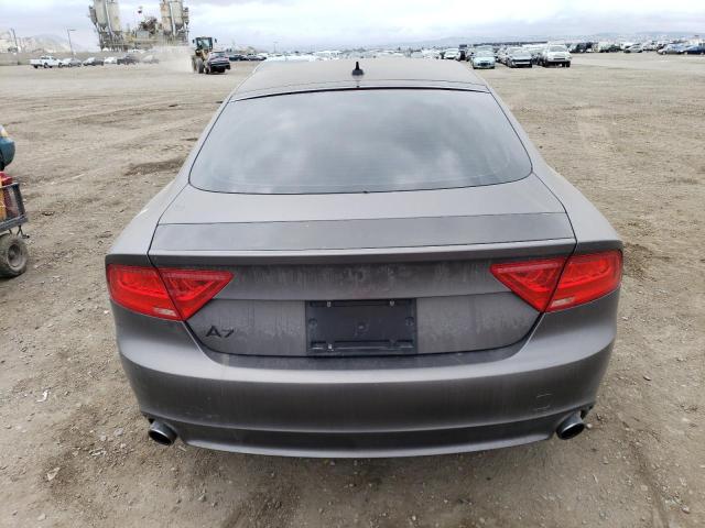 WAUSGAFC1CN030351 - 2012 AUDI A7 PRESTIGE GRAY photo 6