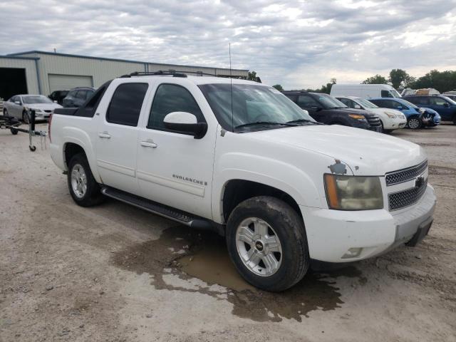 3GNFK22049G215927 - 2009 CHEVROLET AVALANCHE K1500 LT WHITE photo 4