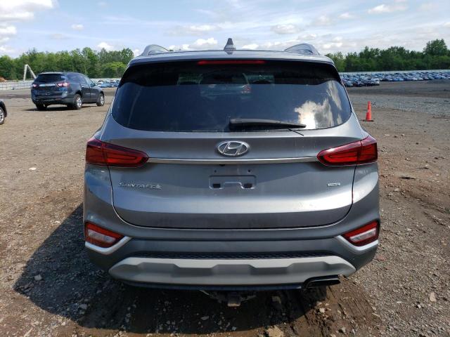 5NMS3CAD1KH045292 - 2019 HYUNDAI SANTA FE SEL GRAY photo 6