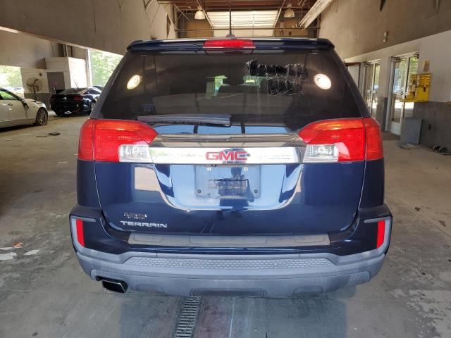 2GKALMEK6G6252984 - 2016 GMC TERRAIN SLE BLUE photo 6