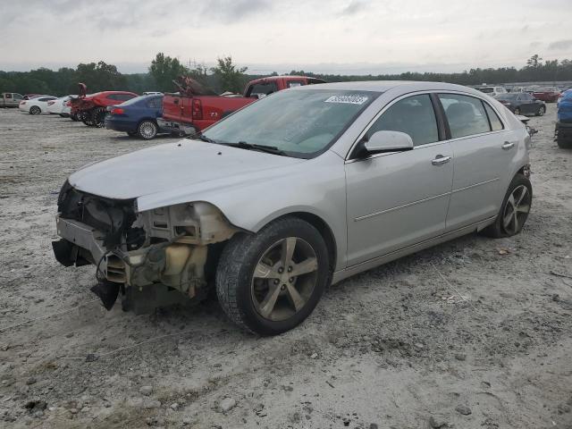 1G1ZC5E04CF189430 - 2012 CHEVROLET MALIBU 1LT SILVER photo 1