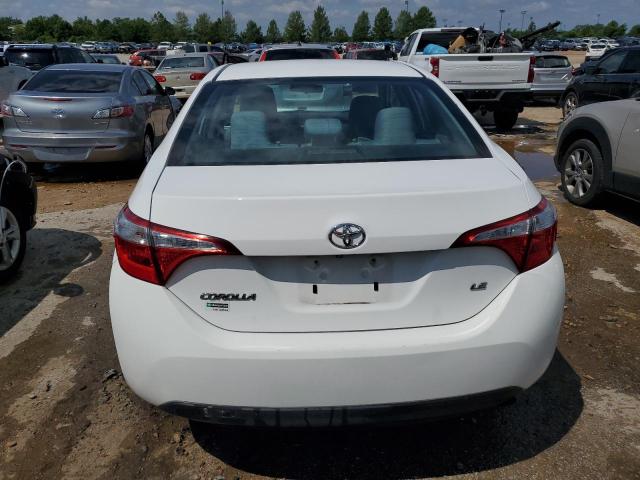 5YFBURHE2GP427469 - 2016 TOYOTA COROLLA L WHITE photo 6