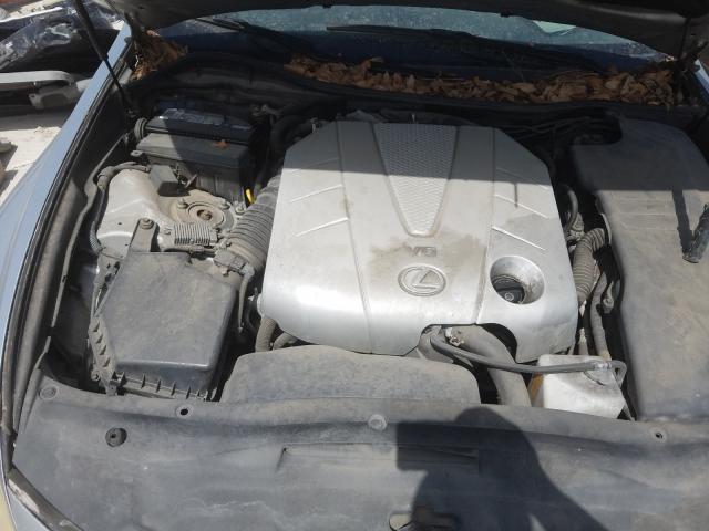 JTHBE96S780028380 - 2008 LEXUS GS 350 SILVER photo 7