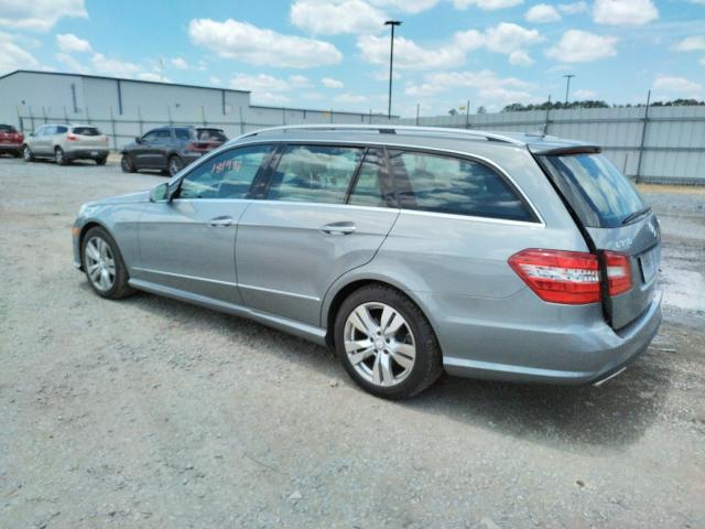 WDDHH8HBXBA288161 - 2011 MERCEDES-BENZ E 350 4MATIC WAGON GRAY photo 2