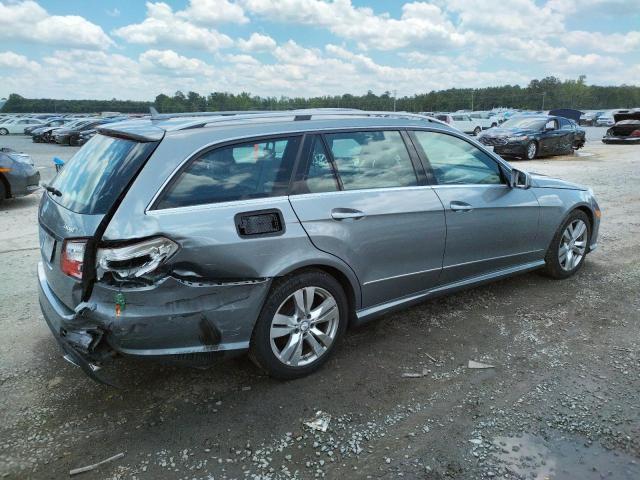 WDDHH8HBXBA288161 - 2011 MERCEDES-BENZ E 350 4MATIC WAGON GRAY photo 3