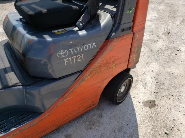 68078 - 2015 TOYOTA FORKLIFT Помаранчевий фото 10