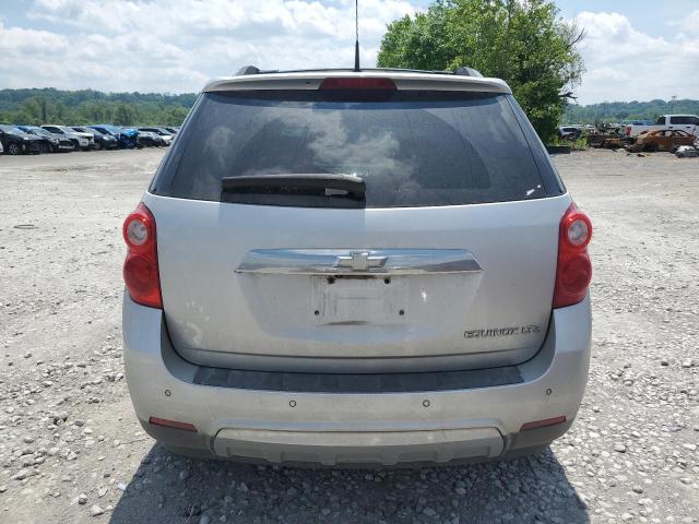 2CNALFEW8A6226500 - 2010 CHEVROLET EQUINOX LTZ SILVER photo 6