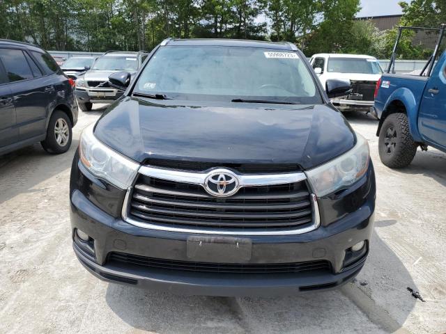 5TDJKRFH7GS253307 - 2016 TOYOTA HIGHLANDER XLE Սև լուսանկար 5