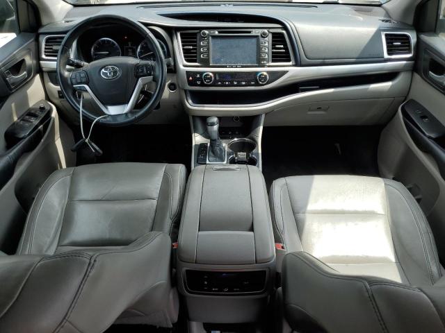 5TDJKRFH7GS253307 - 2016 TOYOTA HIGHLANDER XLE Սև լուսանկար 8