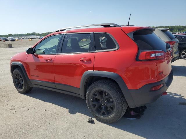 1C4PJMBS7HW639597 - 2017 JEEP CHEROKEE TRAILHAWK RED photo 2