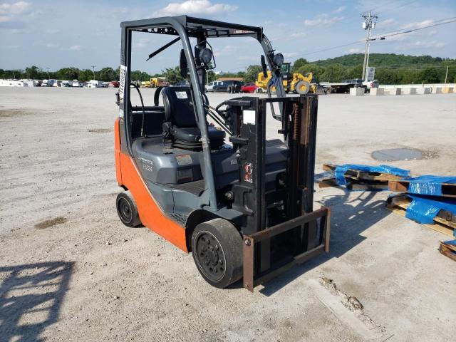 75369 - 2016 TOYOTA FORKLIFT ORANGE photo 1