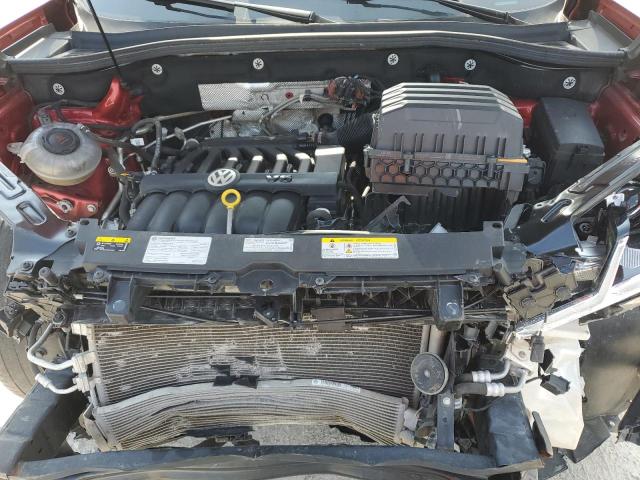 1V2JR2CA3MC547406 - 2021 VOLKSWAGEN ATLAS SE RED photo 12