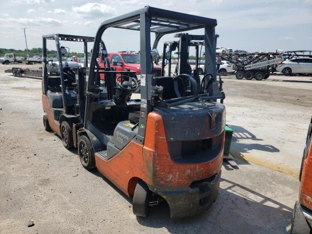 68504 - 2015 TOYOTA FORKLIFT Orange Foto 3