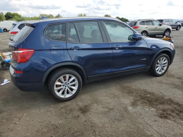 5UXWX9C52H0T10114 - 2017 BMW X3 XDRIVE28I BLUE photo 3