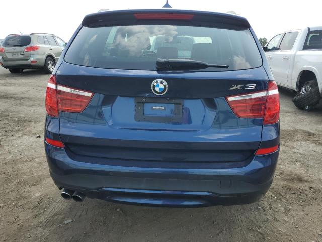 5UXWX9C52H0T10114 - 2017 BMW X3 XDRIVE28I BLUE photo 6