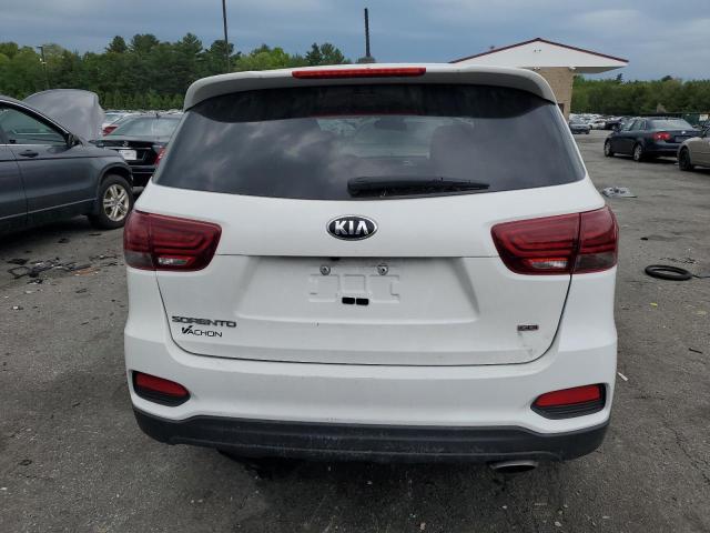 5XYPGDA38KG540364 - 2019 KIA SORENTO L WHITE photo 6