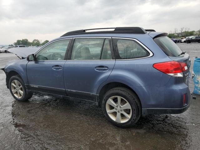 4S4BRBAC7E3267365 - 2014 SUBARU OUTBACK 2.5I BLUE photo 2