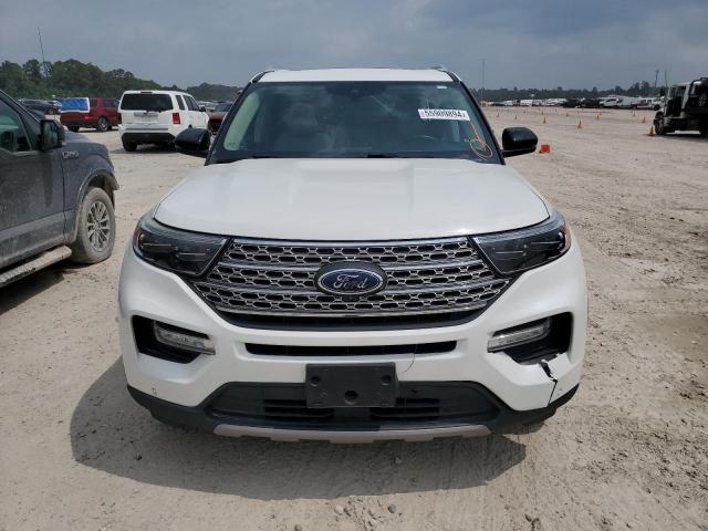 1FMSK7FH6LGB06212 - 2020 FORD EXPLORER LIMITED WHITE photo 5