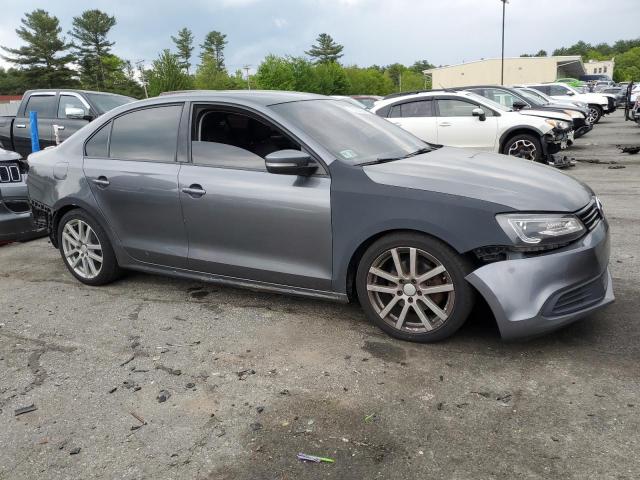 3VWDZ7AJ0BM366397 - 2011 VOLKSWAGEN JETTA SE GRAY photo 4