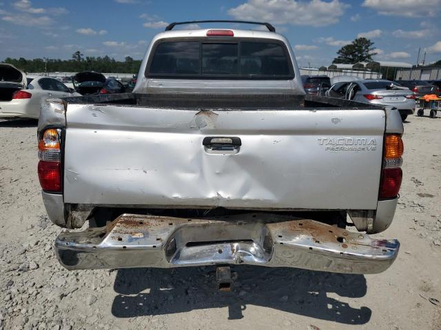 5TEGN92N92Z895777 - 2002 TOYOTA TACOMA DOUBLE CAB PRERUNNER SILVER photo 6