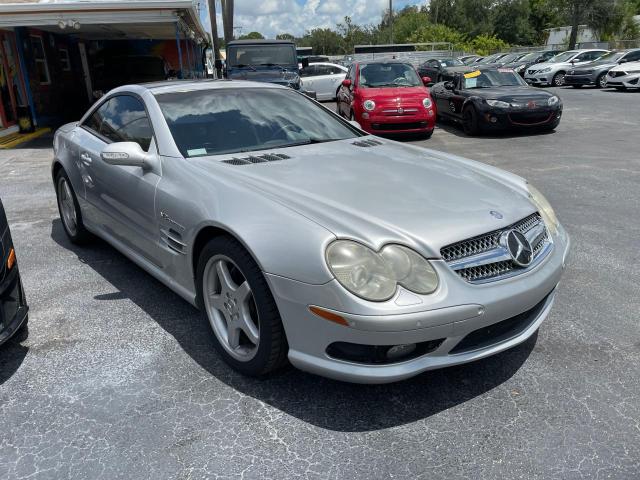 WDBSK74F53F027432 - 2003 MERCEDES-BENZ SL 55 AMG SILVER photo 1