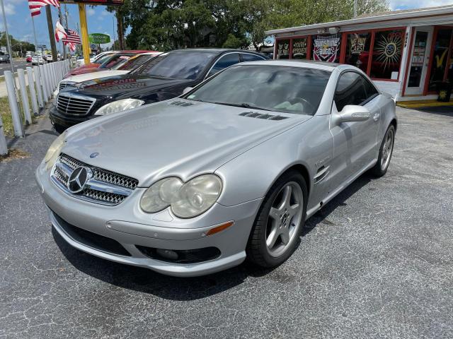 WDBSK74F53F027432 - 2003 MERCEDES-BENZ SL 55 AMG SILVER photo 2