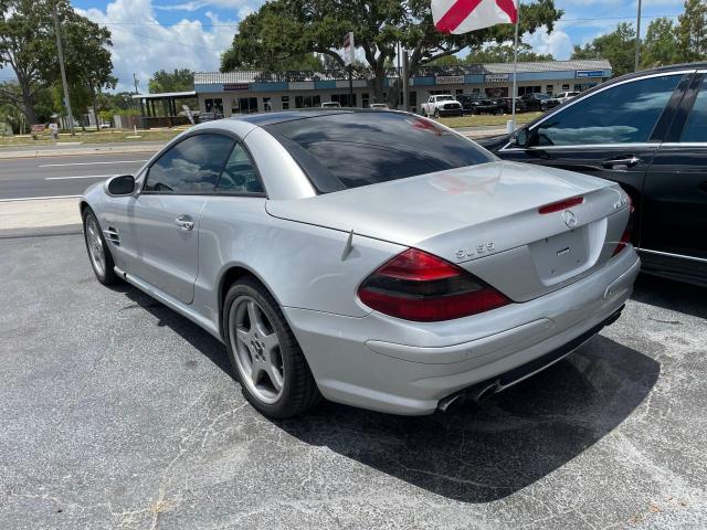 WDBSK74F53F027432 - 2003 MERCEDES-BENZ SL 55 AMG SILVER photo 3