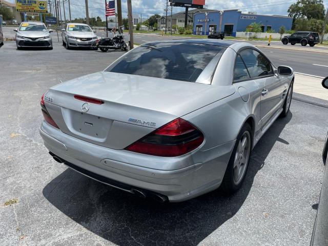 WDBSK74F53F027432 - 2003 MERCEDES-BENZ SL 55 AMG SILVER photo 4