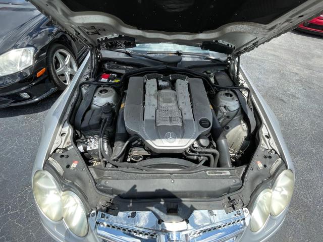 WDBSK74F53F027432 - 2003 MERCEDES-BENZ SL 55 AMG SILVER photo 7