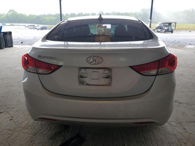 5NPDH4AE2BH048598 - 2011 HYUNDAI ELANTRA GLS SILVER photo 6