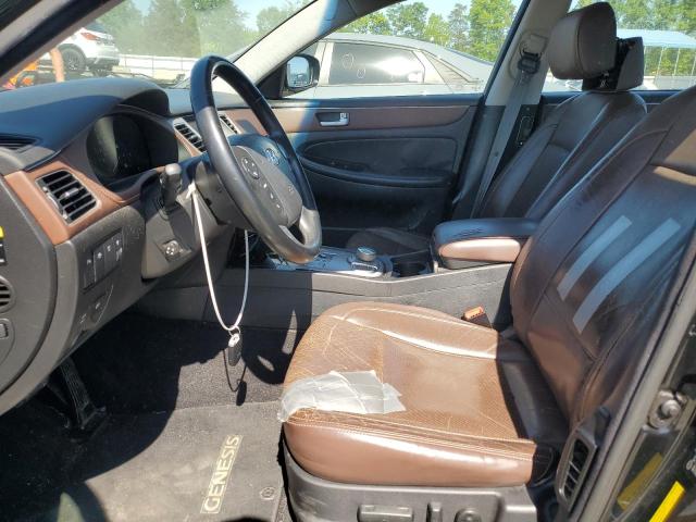 KMHGC4DD4CU171109 - 2012 HYUNDAI GENESIS 3.8L შავი ფოტო 7