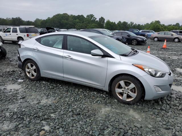 5NPDH4AE9DH195634 - 2013 HYUNDAI ELANTRA GLS SILVER photo 4