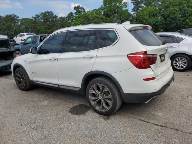 5UXWX9C52F0D47485 - 2015 BMW X3 XDRIVE28I WHITE photo 2