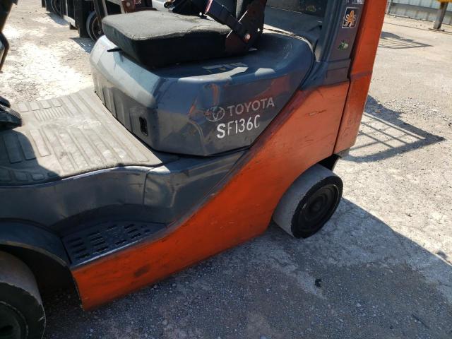 32598 - 2011 TOYOTA FORKLIFT ORANGE photo 10