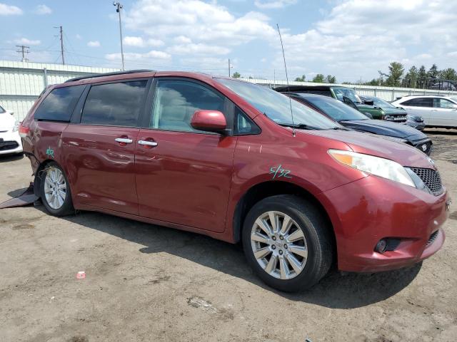 5TDJK3DC6CS040525 - 2012 TOYOTA SIENNA LE MAROON photo 4