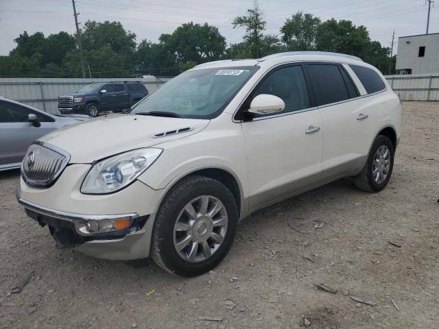 5GAKRBEDXBJ343791 - 2011 BUICK ENCLAVE CXL WHITE photo 1