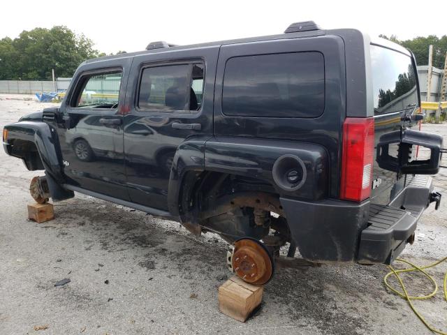 5GTEN13EX98150242 - 2009 HUMMER H3 BLACK photo 2