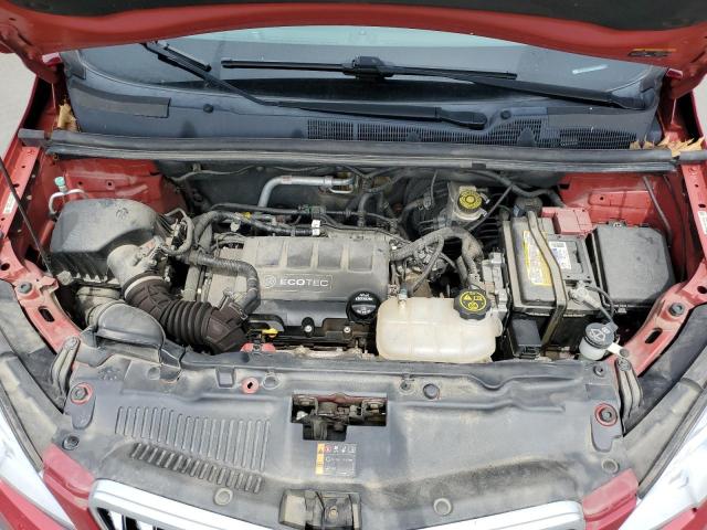 KL4CJFSB1FB218693 - 2015 BUICK ENCORE CONVENIENCE 勃艮第红 照片 12