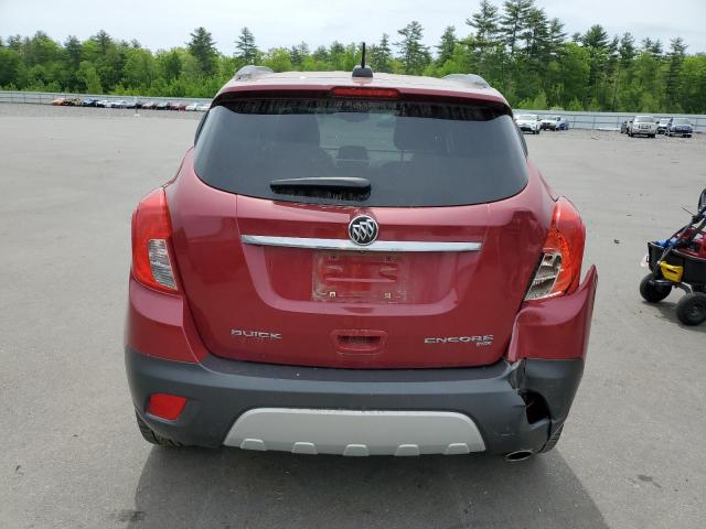 KL4CJFSB1FB218693 - 2015 BUICK ENCORE CONVENIENCE 勃艮第红 照片 6