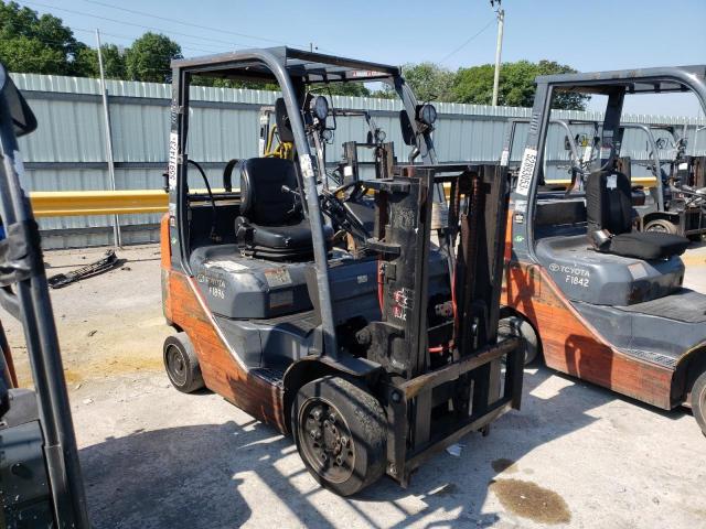 76970 - 2016 TOYOTA FORKLIFT ORANGE photo 1