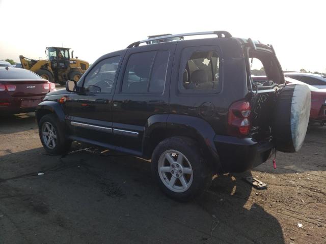 1J4GL58K26W292808 - 2006 JEEP LIBERTY LIMITED BLACK photo 2