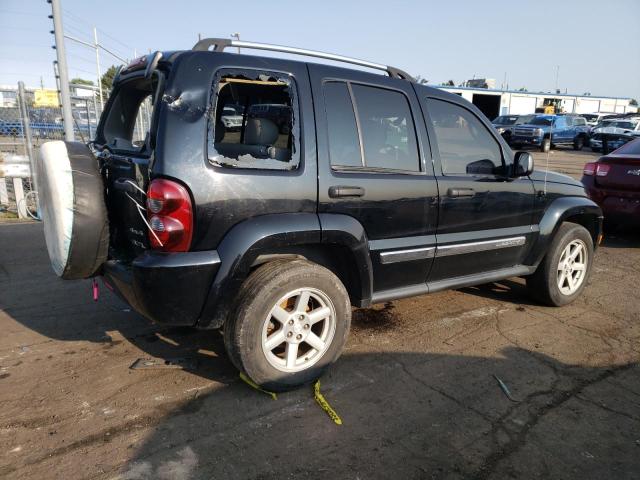 1J4GL58K26W292808 - 2006 JEEP LIBERTY LIMITED BLACK photo 3