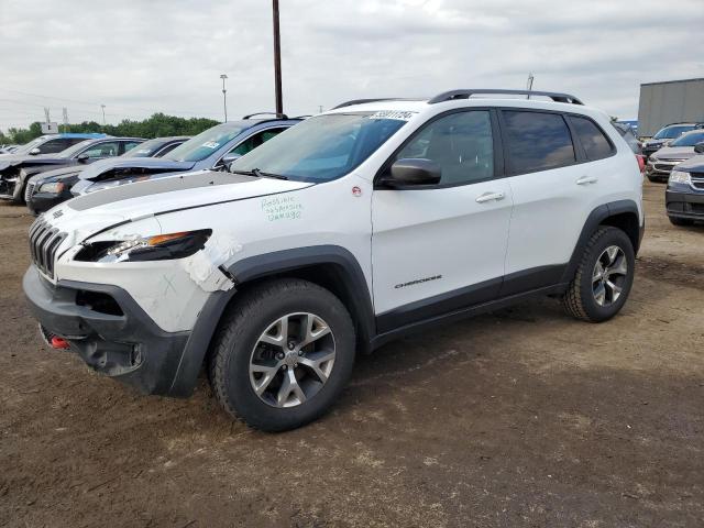1C4PJMBS2HW503507 - 2017 JEEP CHEROKEE TRAILHAWK WHITE photo 1