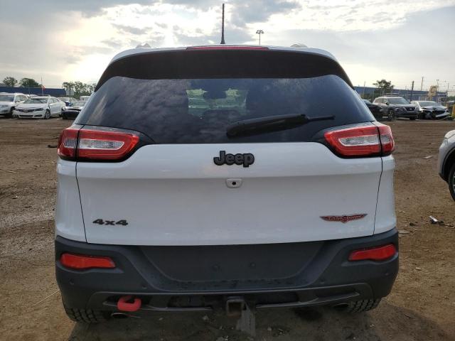 1C4PJMBS2HW503507 - 2017 JEEP CHEROKEE TRAILHAWK WHITE photo 6