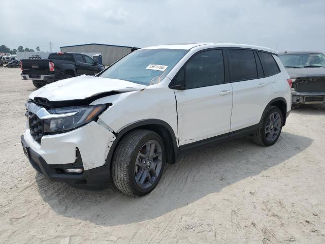 5FNYF8H56PB006509 - 2023 HONDA PASSPORT EXL WHITE photo 1