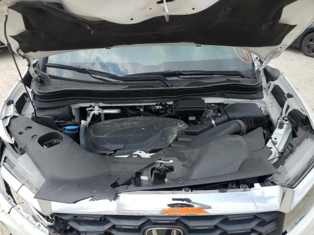 5FNYF8H56PB006509 - 2023 HONDA PASSPORT EXL WHITE photo 12