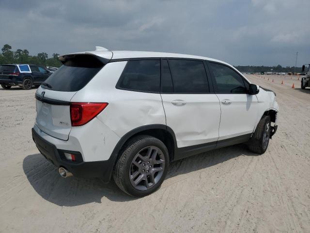 5FNYF8H56PB006509 - 2023 HONDA PASSPORT EXL WHITE photo 3