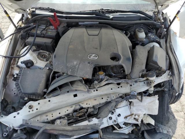 JTHBF1D23E5001239 - 2014 LEXUS IS 250 WHITE photo 11